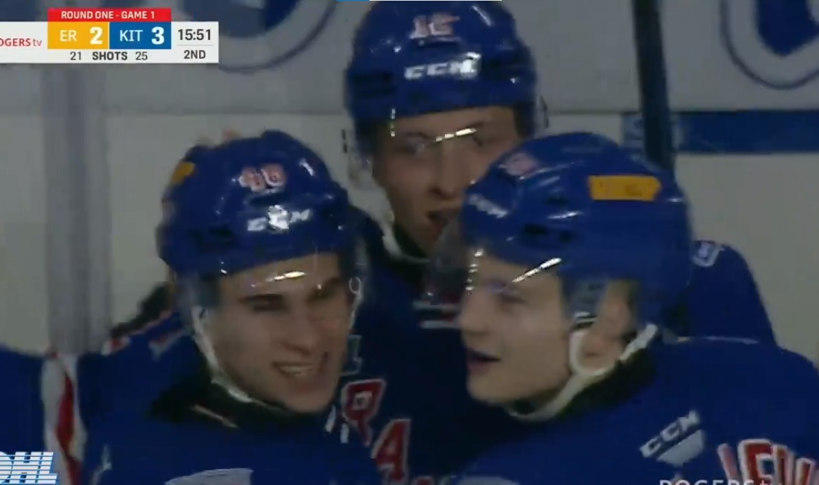 Séries dans la OHL : Filip Mesar inscrit trois points à son premier match