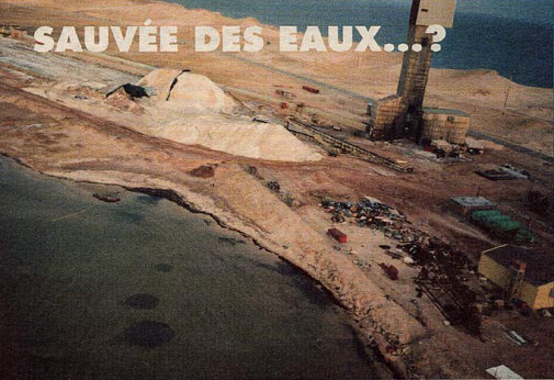Éphémérides : Infiltration d’eau aux Mines Seleine