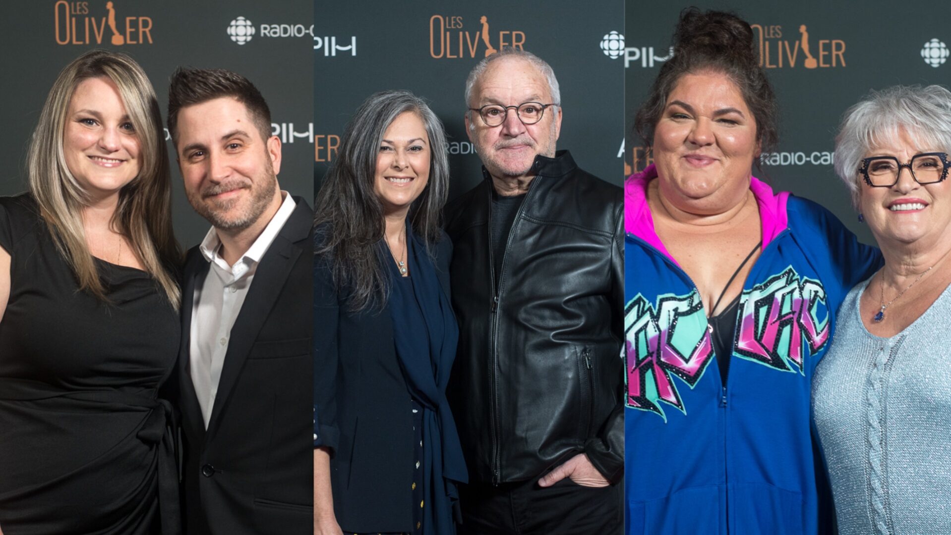 Christine Morency, Michel Barrette, Billy Tellier et les stars sur le tapis rouge des Olivier!