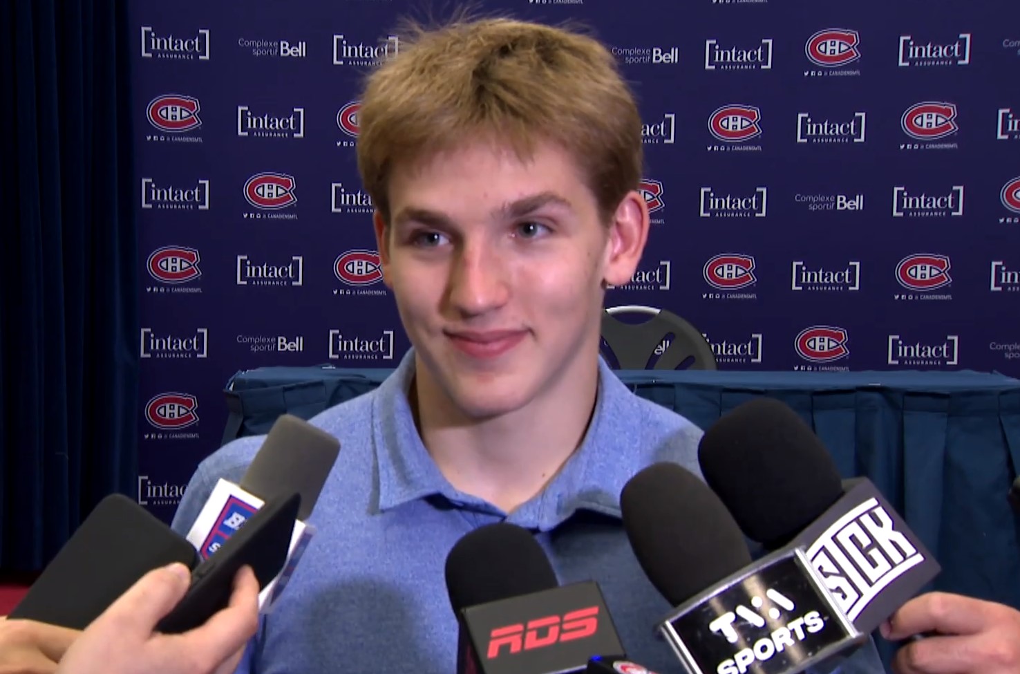 Dossier Lane Hutson : Kent Hughes est au Minnesota pour le voir