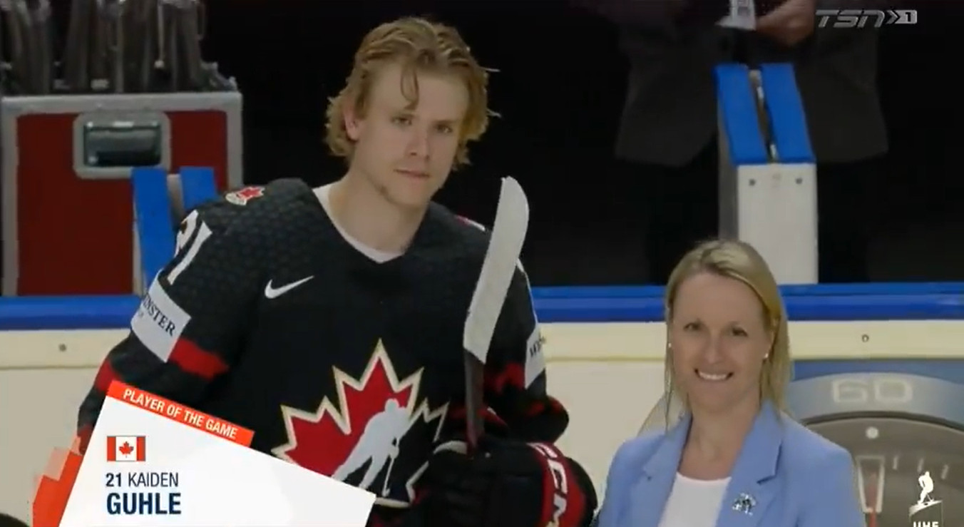CDM : Kaiden Guhle laissé de côté pour le match de la médaille de bronze