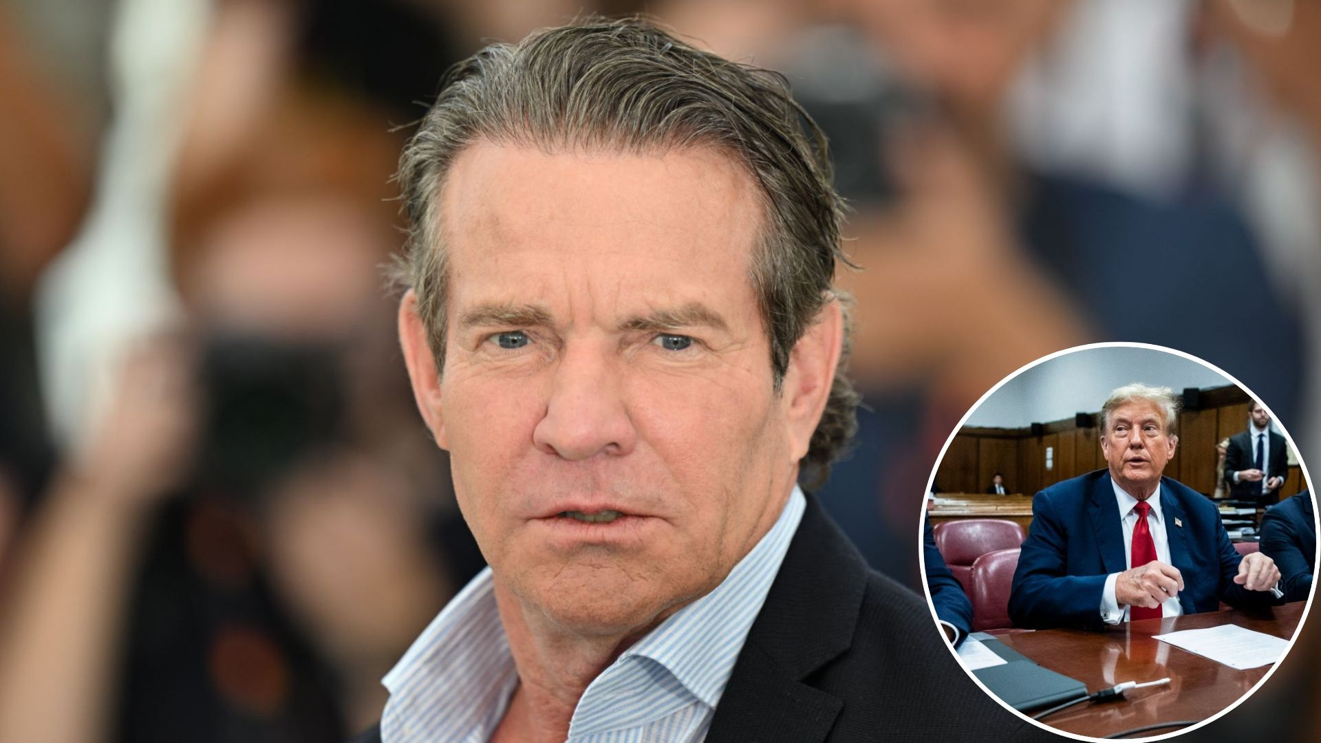 Dennis Quaid soutien «son a**hole», Donald Trump