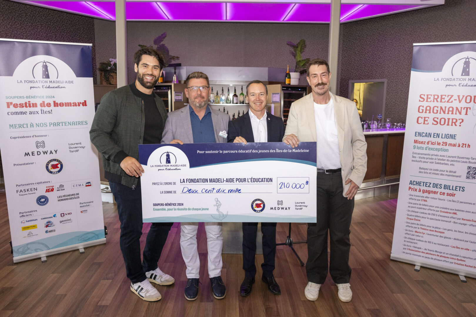 Grand succès des soupers-bénéfice de la Fondation Madeli-Aide pour l’éducation