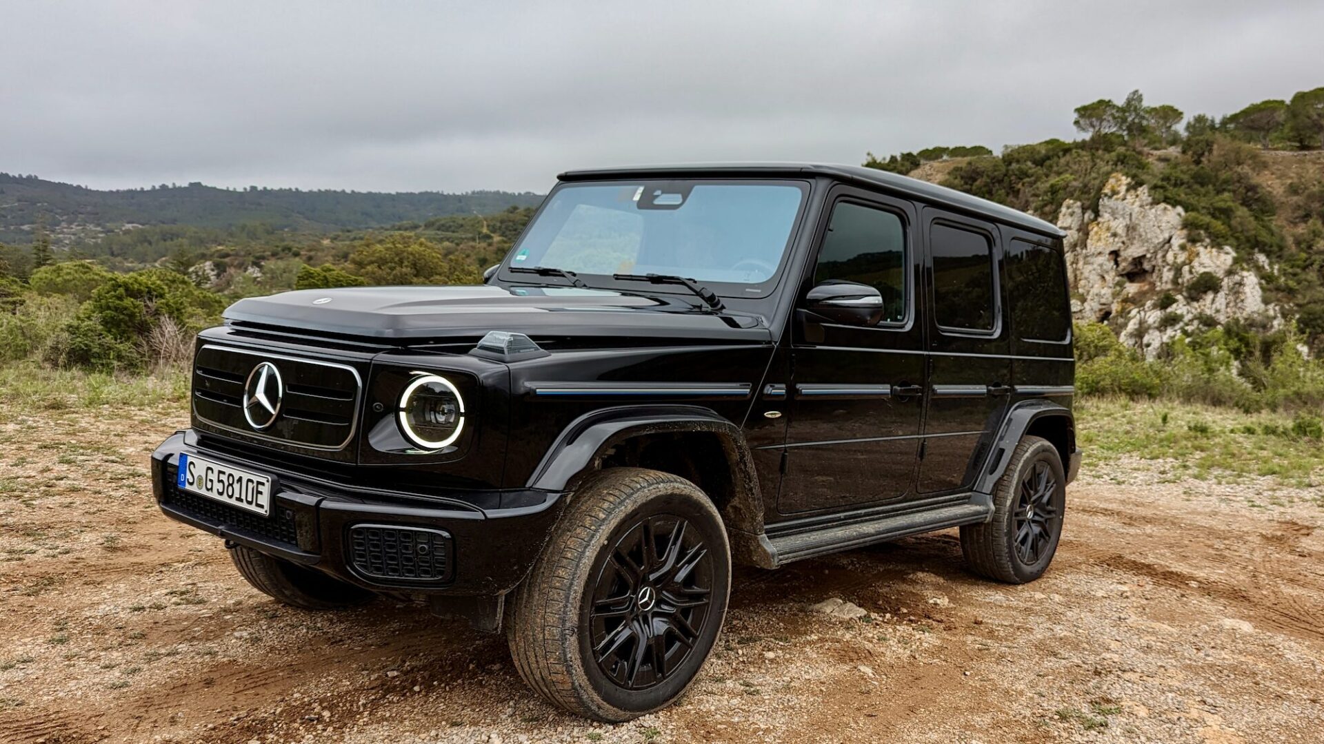 Le Mercedes-Benz Classe G électrique est un vrai véhicule tout-terrain