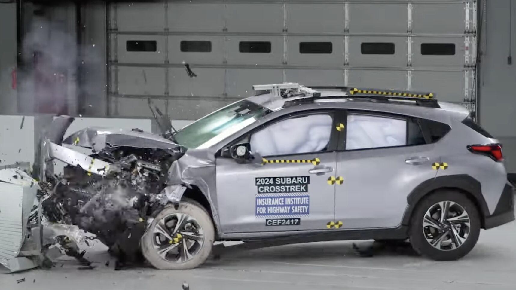 Les Subaru Crosstrek et Impreza reçoivent la note marginale de l’IIHS