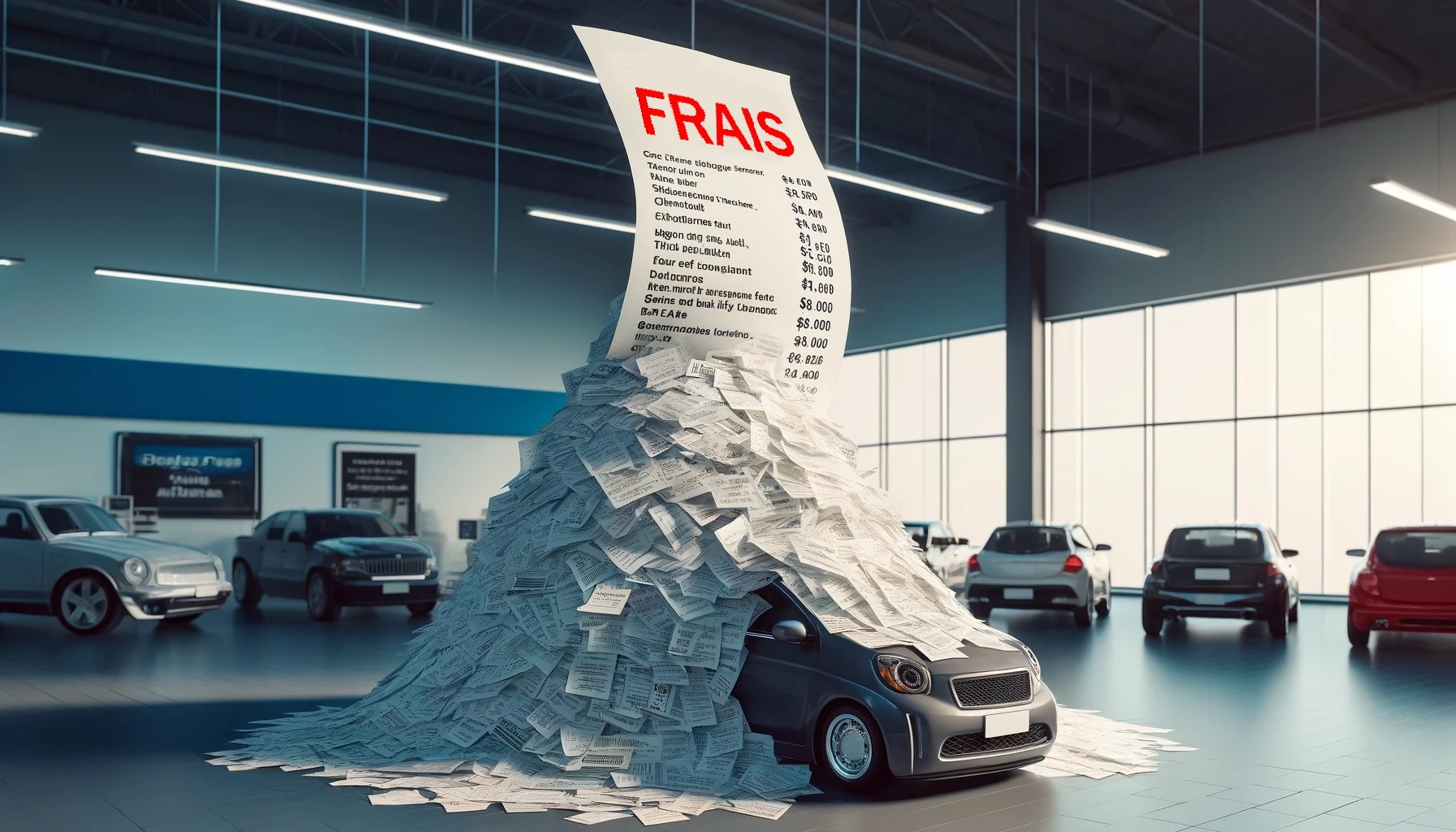 Les frais de concessionnaire qui gonflent votre facture