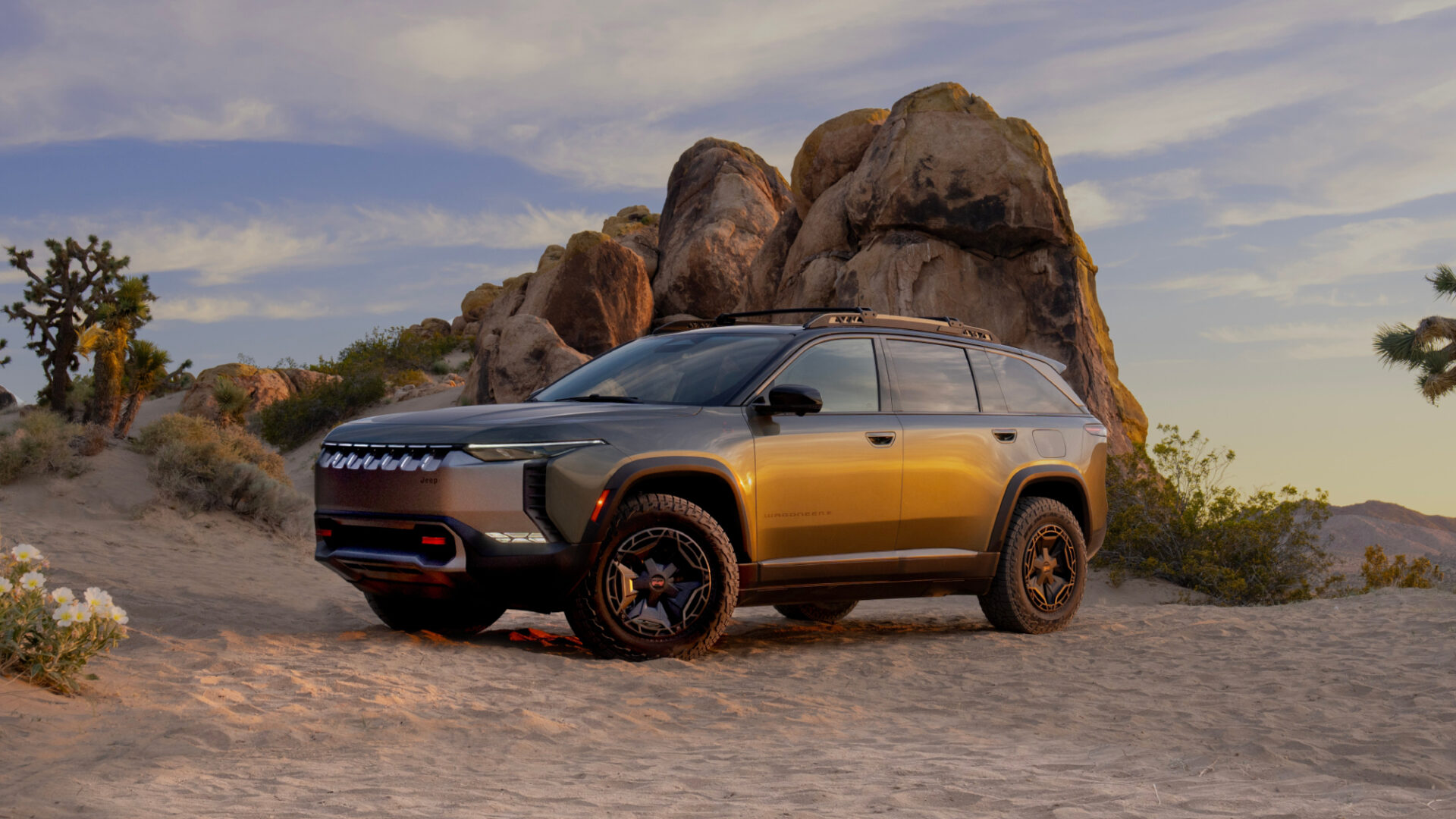 Jeep Wagoneer S Trailhawk Concept EV, il laisse présager une future variante plus aventurière