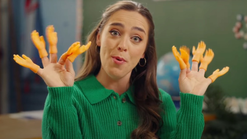 Chloée Deblois dans une publicité controversée