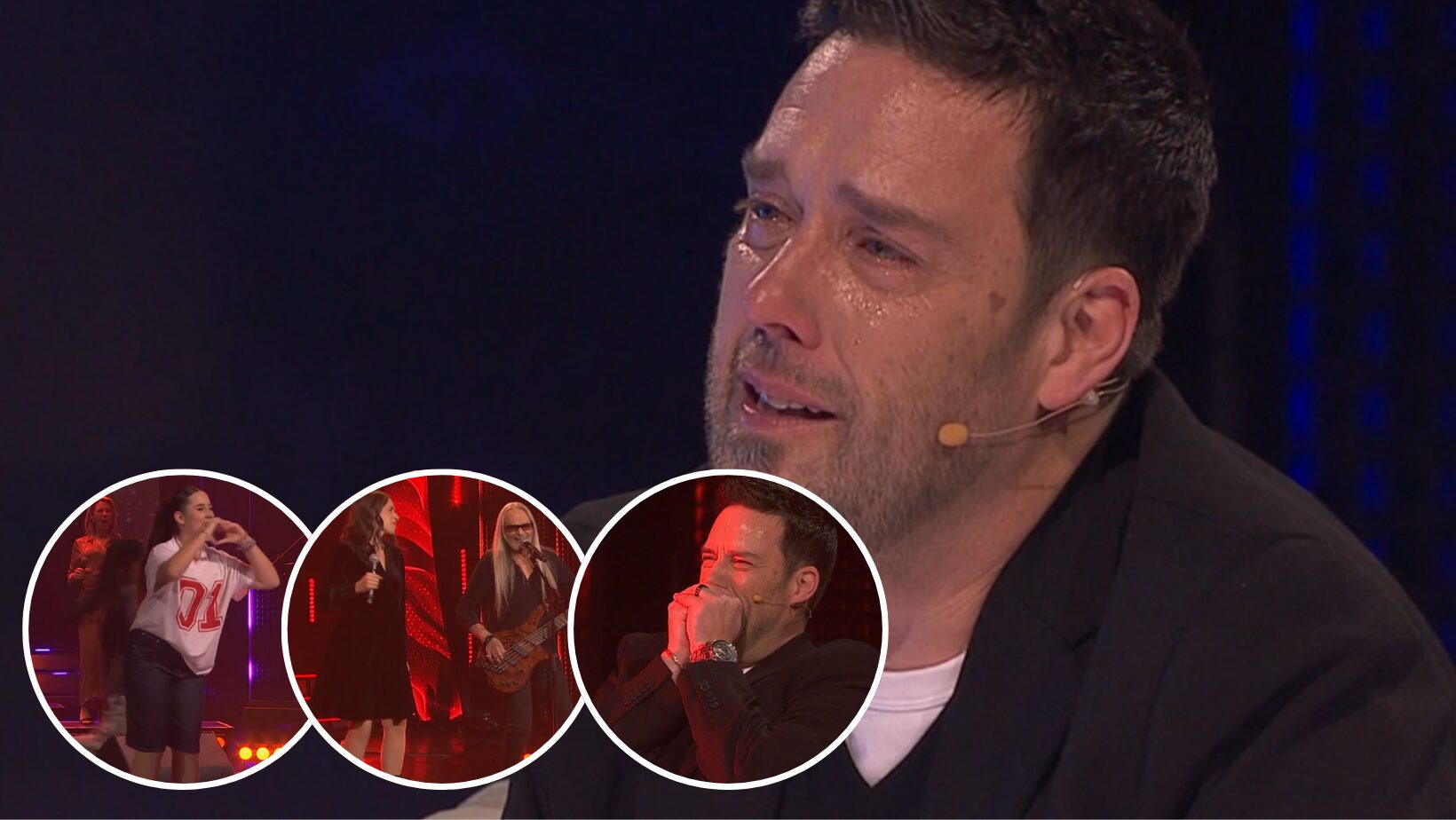 P-A Méthot ému aux larmes à En direct de l’univers