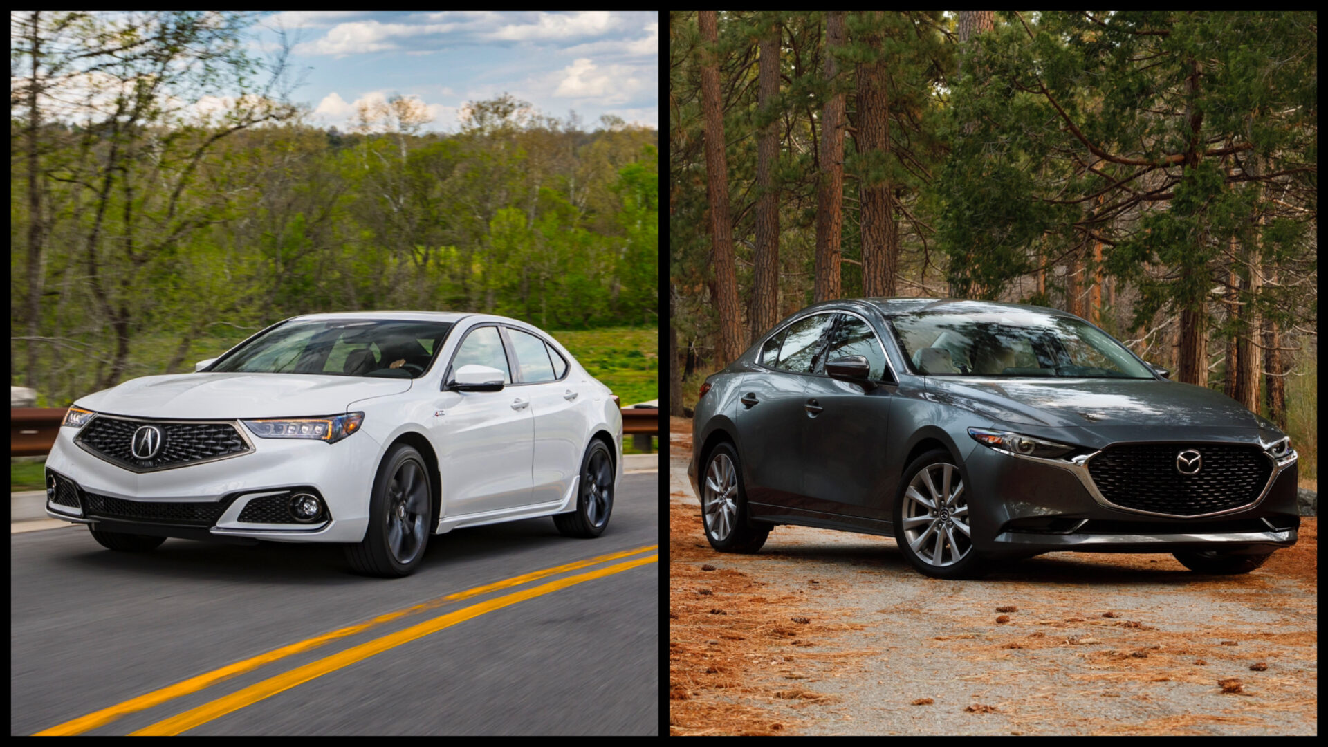 Pour une voiture d’hiver : Acura TLX SH-AWD 2019 ou Mazda3 AWD 2019?