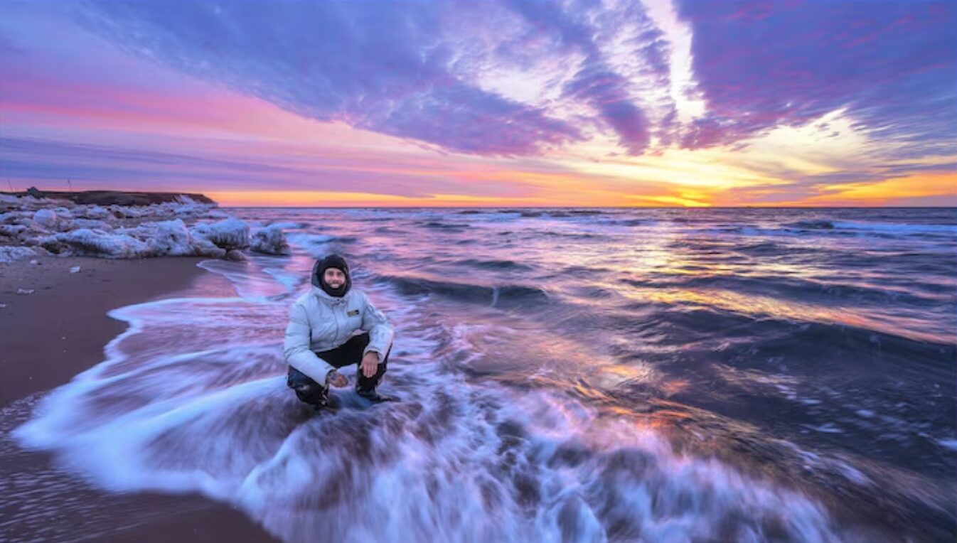 Le photographe Éric Deschamps en immersion aux Îles