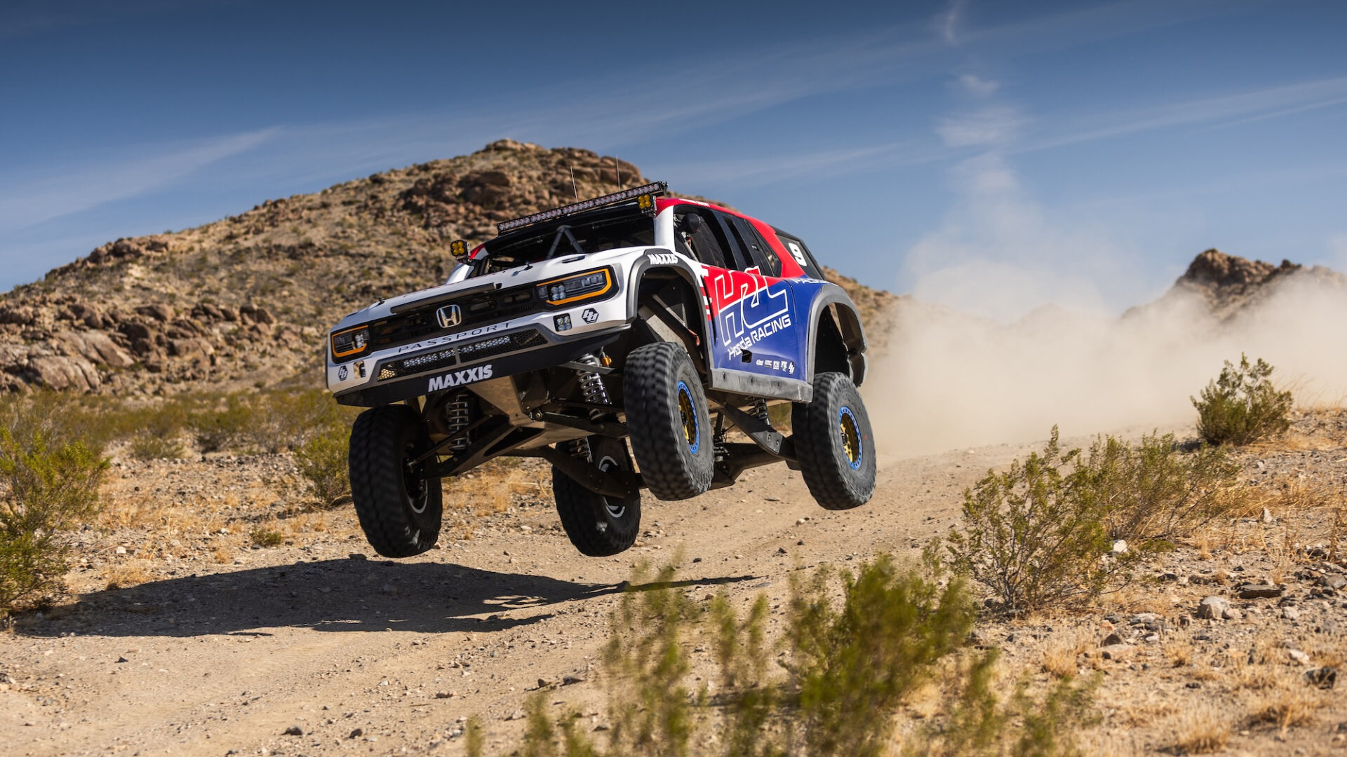 Le Honda Baja Passport est prêt pour la compétition avec ses 550 chevaux