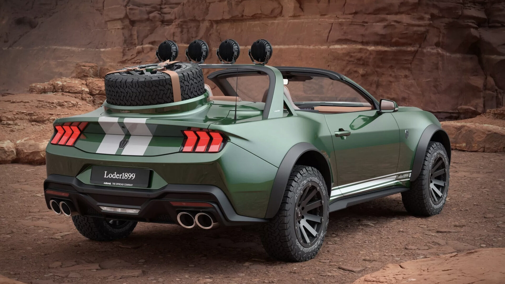 Loder 1899 veut commercialiser une réincarnation de la Mustang « The Thomas Crown Affair »