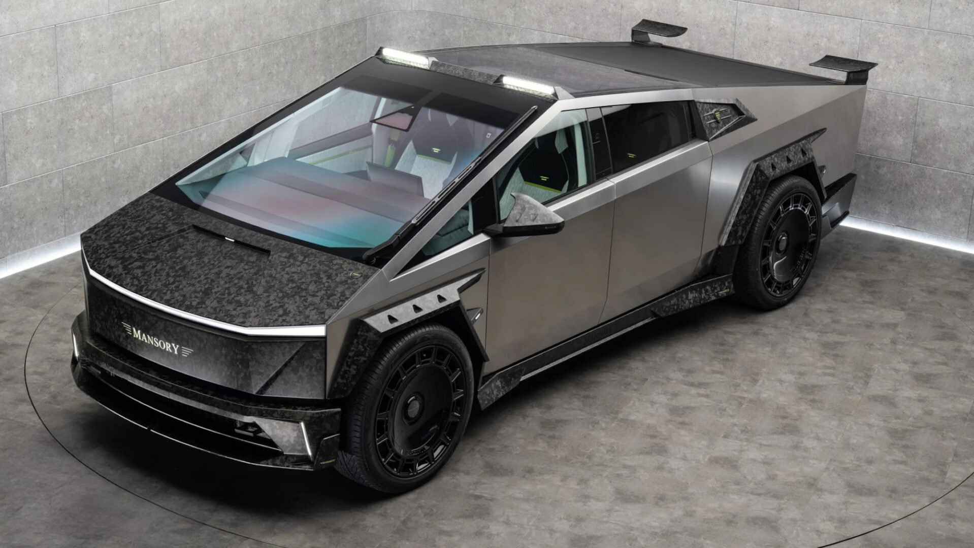 MANSORY présente l’Elongation, un Tesla Cybertruck plutôt « spécial »