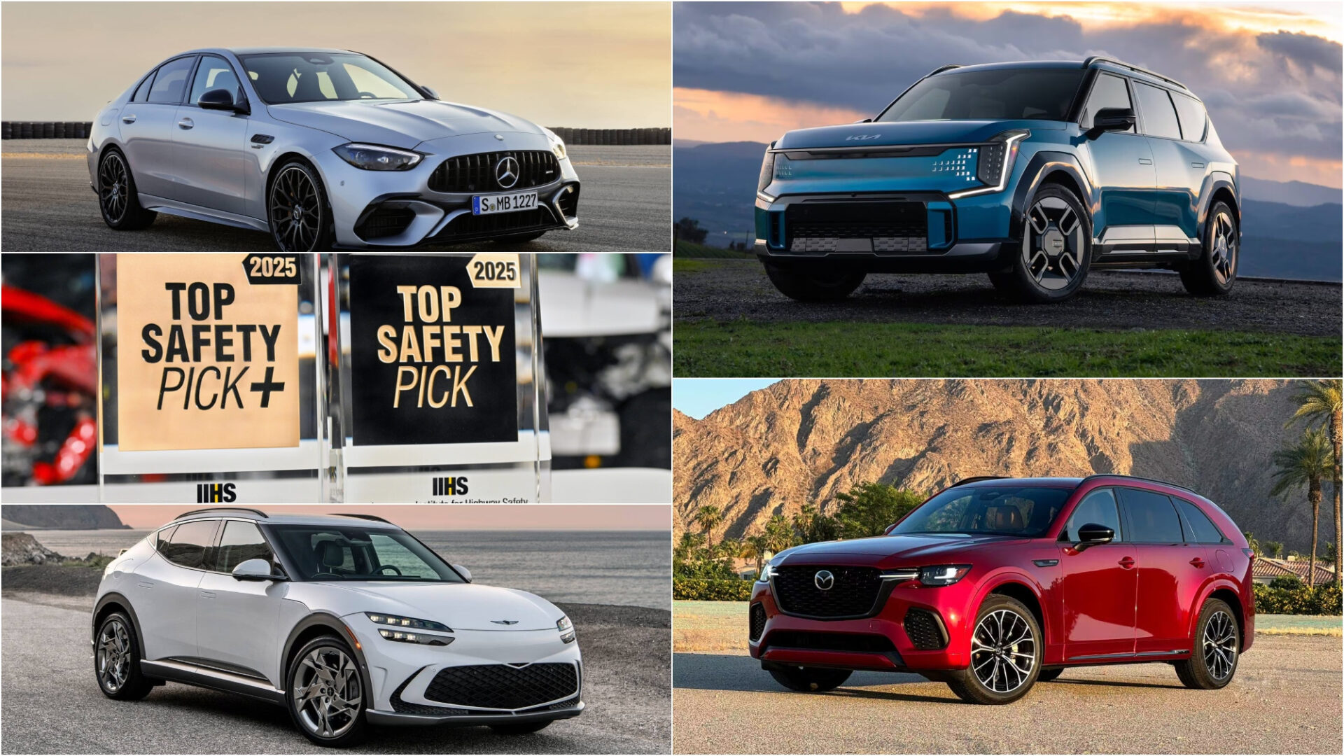 Les 36 véhicules les plus sécuritaires en 2025 selon l’IIHS