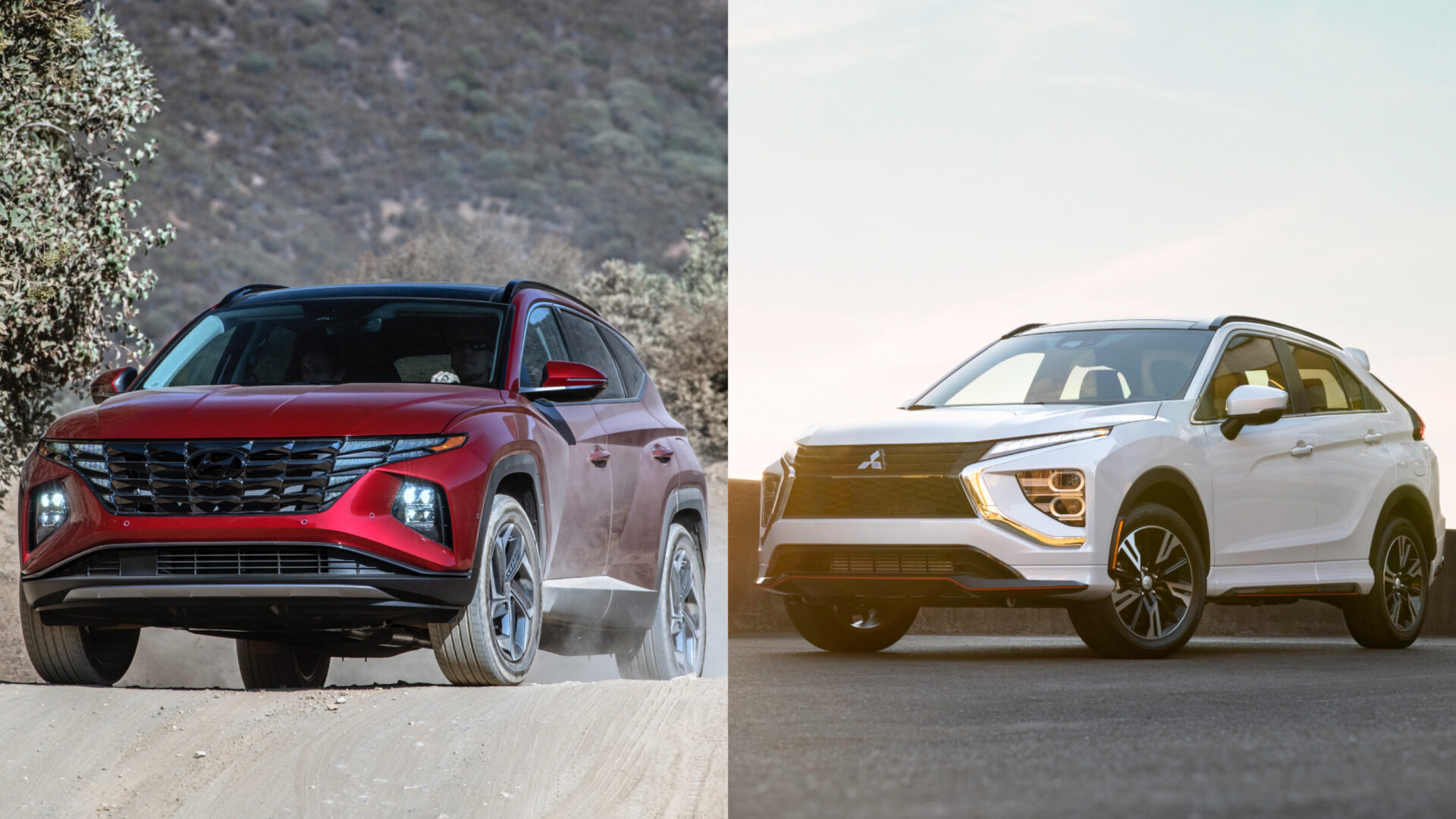 Hyundai Tucson 2024 ou Mitsubishi Eclipse Cross 2024?