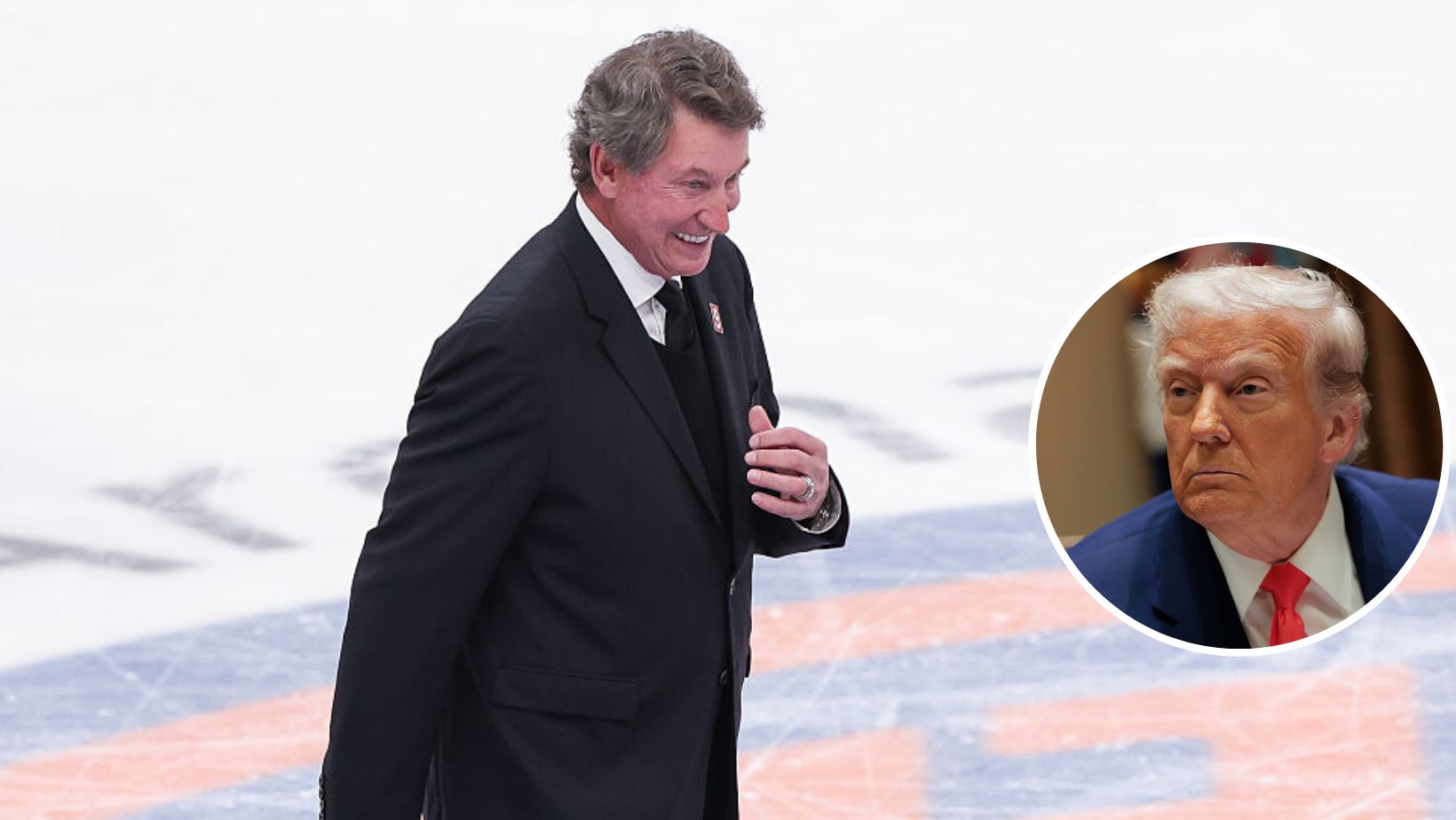 Liens avec Donald Trump: Gretzky brise le silence