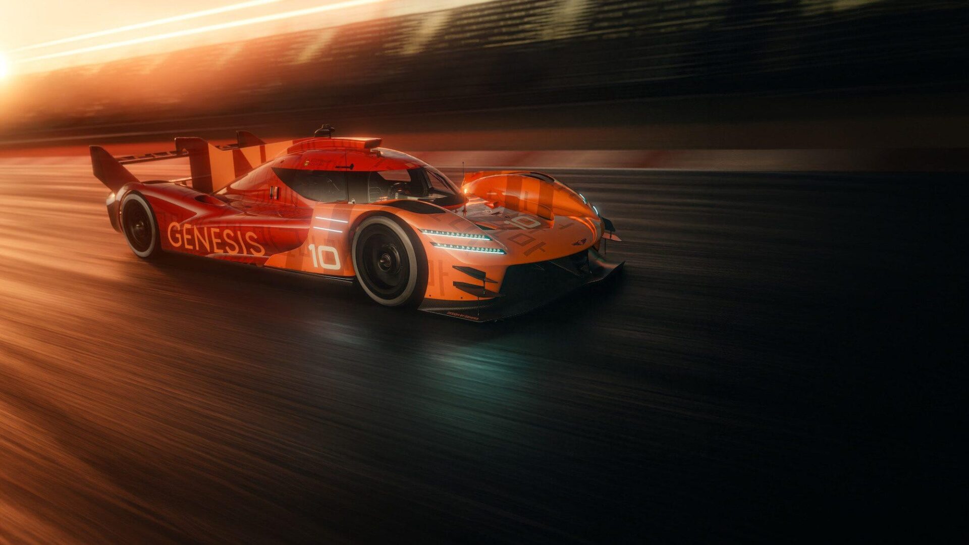 Genesis dévoile sa voiture de course qui participera aux 24 Heures du Mans