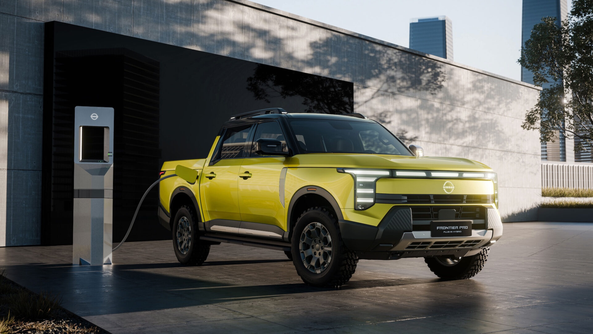 Nissan présente le Frontier Pro hybride rechargeable à Shanghai