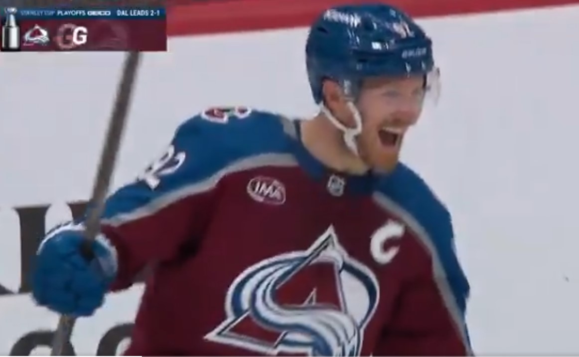 Séries en bref : Gabriel Landeskog marque son premier but dans la LNH depuis 2022