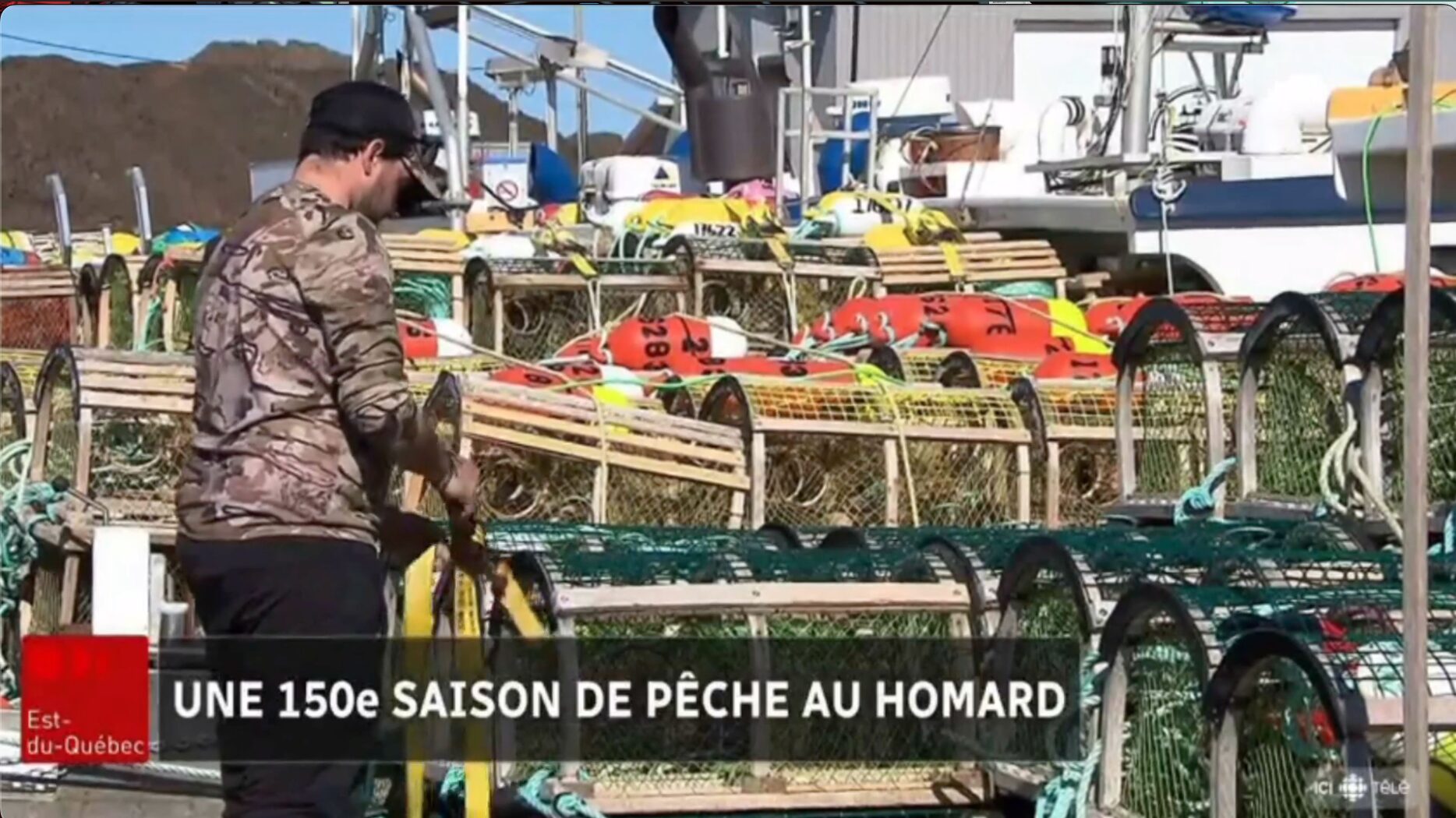 Téléjournal : 150e saison de pêche au homard dans l’archipel