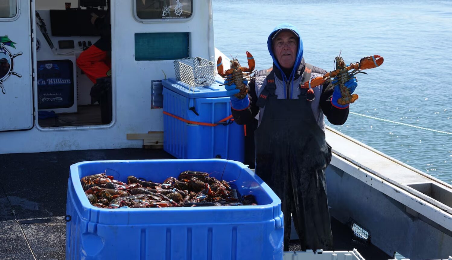 Le homard est arrivé sur les quais madelinots