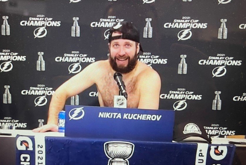 Nikita Kucherov avait raison : les fans du CH célèbrent une victoire comme la Coupe Stanley