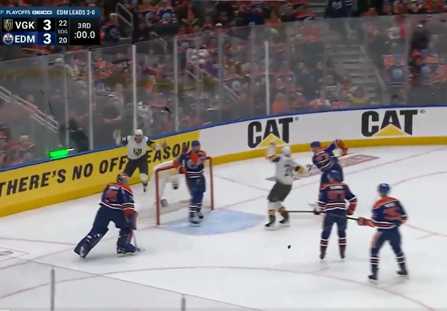 Séries en bref : les Golden Knights marque avec 0,4 seconde à faire au match pour l’emporter