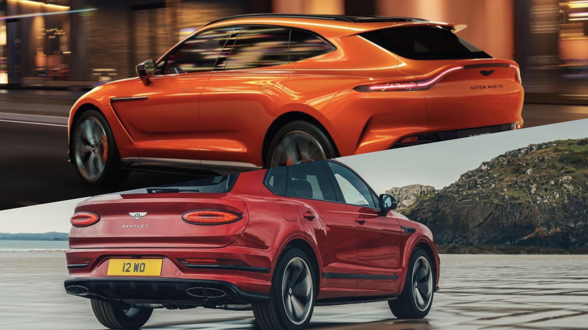 Que choisir entre un Aston Martin DBX 707 et un Bentley Bentayga S?