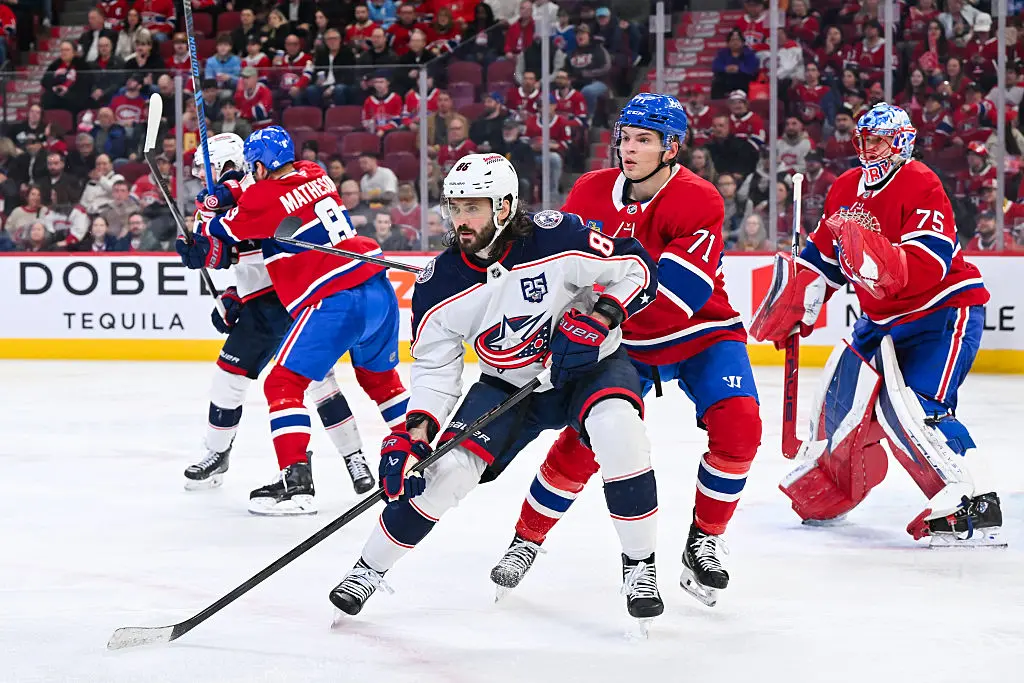Columbus Blue Jackets v Montreal Canadiens
