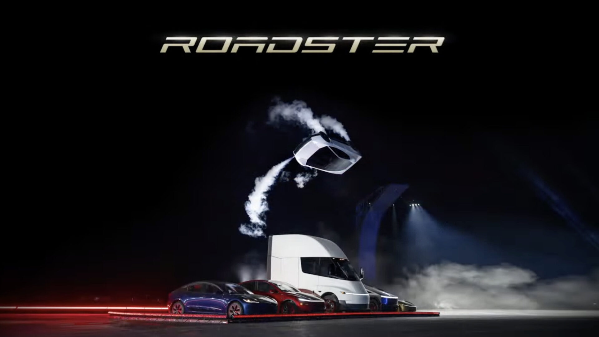 Tesla dévoile son nouveau Roadster : n’ajustez pas vos lunettes, il vole!